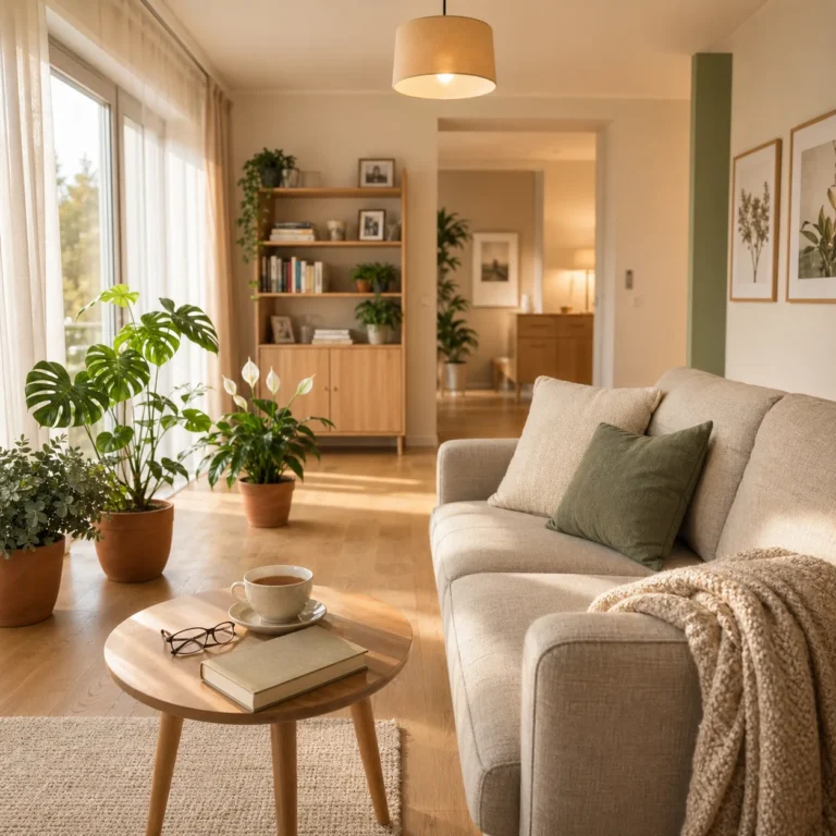 Wohnzimmer in einer Einrichtung fuer Betreutes Wohnen
